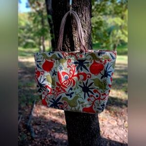 Rock Flower Paper Tote